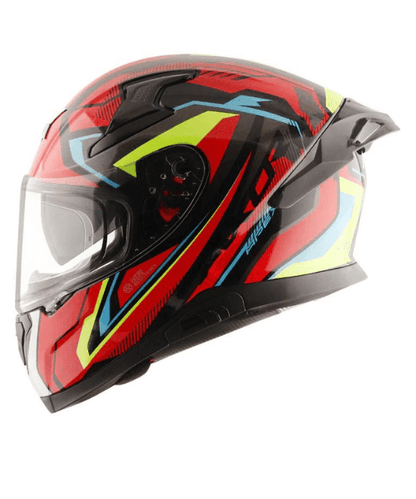 Axor Apex Roadtrip Helmet - Gloss Black Red