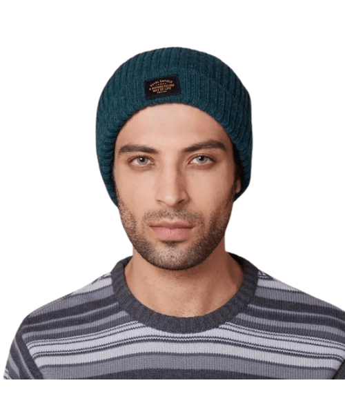 Royal Enfield Core Short Beanie - Dark Green