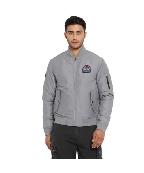 Royal Enfield Explorer Bomber Jacket - Grey