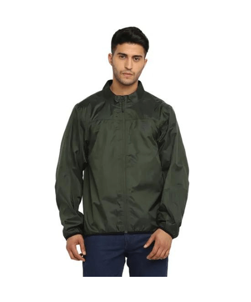 Royal Enfield Rain Jacket - Olive
