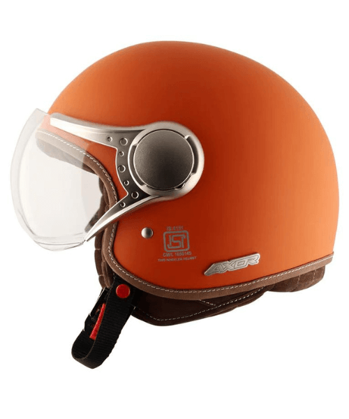 Axor Retro Jet West Helmet - Dull Orange