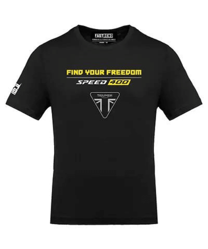 Fast Bend Speed 400 Tshirt - Black Yellow