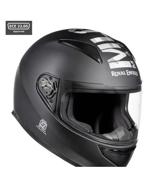 Royal Enfield Street Prime Mlg Camo Helmet - Matt Black