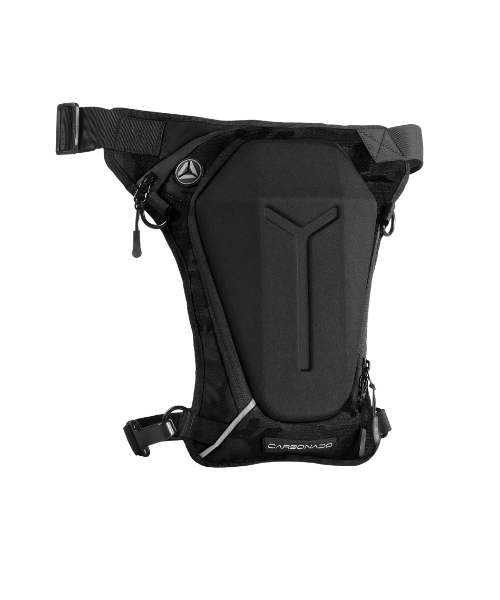 Carbonado Turtle Thigh Bag - Black Camo