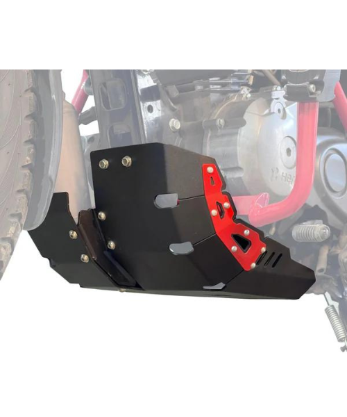Auto Engina Hero Xpulse 200 Bash Plate - Black