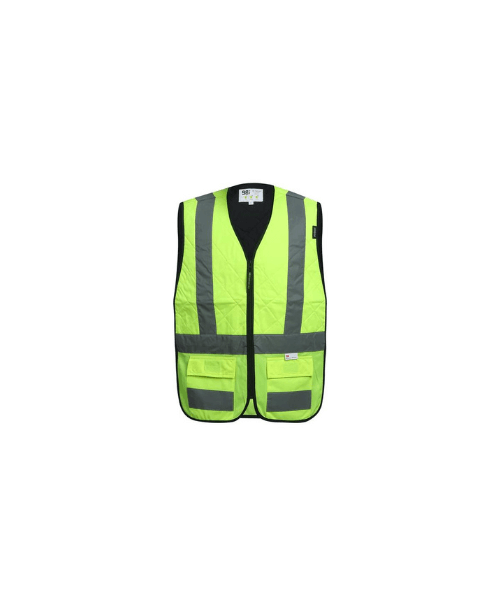 98 Fahren Cool Vest EVO - High VIS Reflective Cooling Vest - Lime