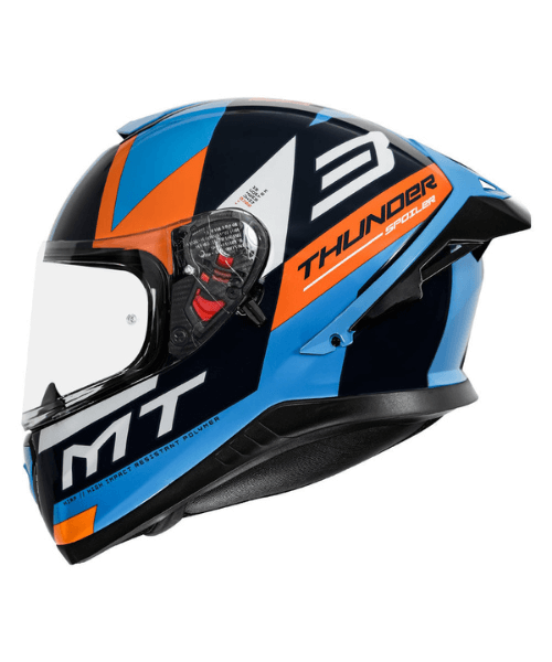 MT Thunder3 Pro Calipso Helmet - Blue