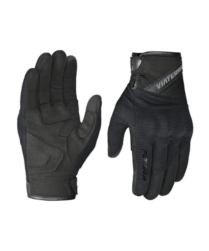 Viaterra Fender Daily Use Motorcycle Gloves - Black