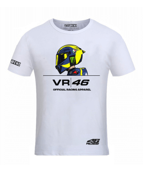 Fast Bend Rossi Racing Apparel Tshirt - White