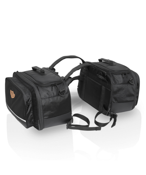 Guardian Gears Stallion Saddlebag with Rain Covers 50L expandable to 65L