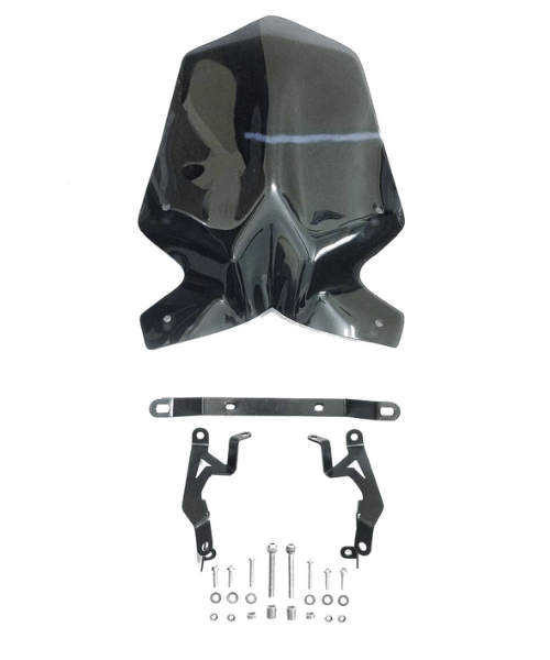 VisorBros Touring Windscreen for (KTM DUKE 390 (2017  )DUKE 125/200/250 (2022  )) - Dark Smoke