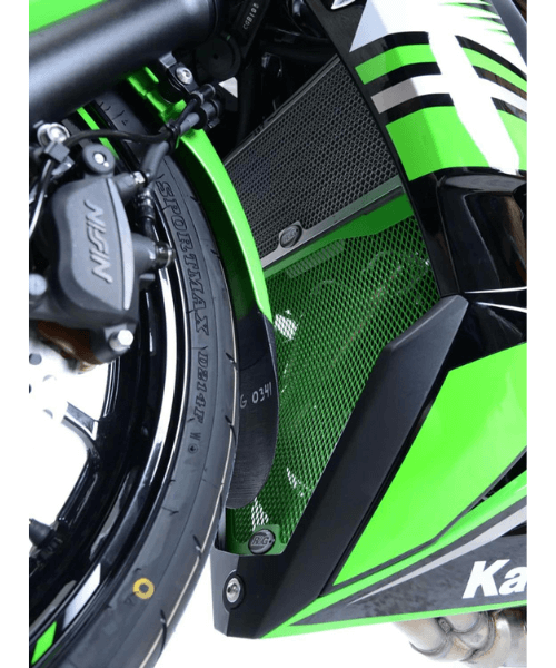 R & G Down Pipe Grill for Kawasaki Ninja 650 /Z650 - DG0023BK