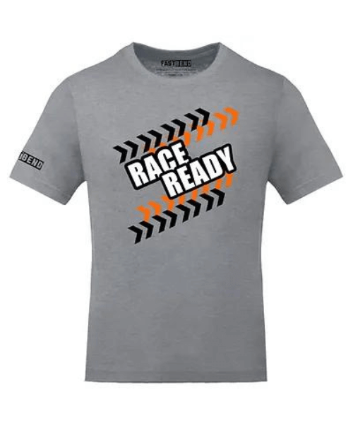 Fast Bend Race Ready Tshirt - Grey