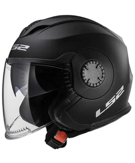 LS2 OF570 Verso Helmet - Solid Matt Black