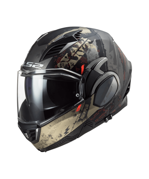 LS2 FF900 Valiant II Gripper Helmet - Matt Antique Gold