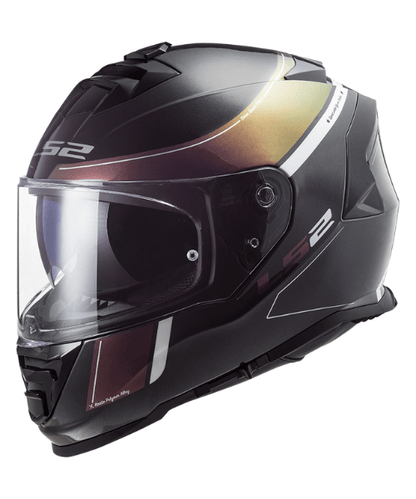 LS2 FF800 Storm Helmet Velvet - Gloss Black Rainbow