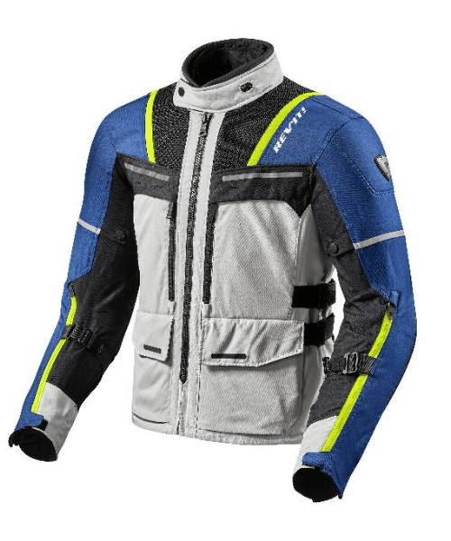 Rev’it! Offtrack Adventure Riding Jacket - Silver Blue