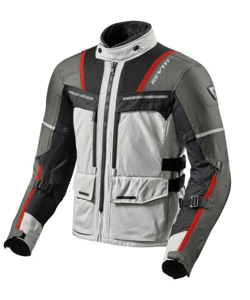 Rev’it! Offtrack Adventure Riding Jacket - Silver Red