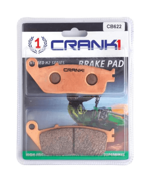 Crank1 Fully Sintered H2 Series Brake Pads for Triumph Trident 660