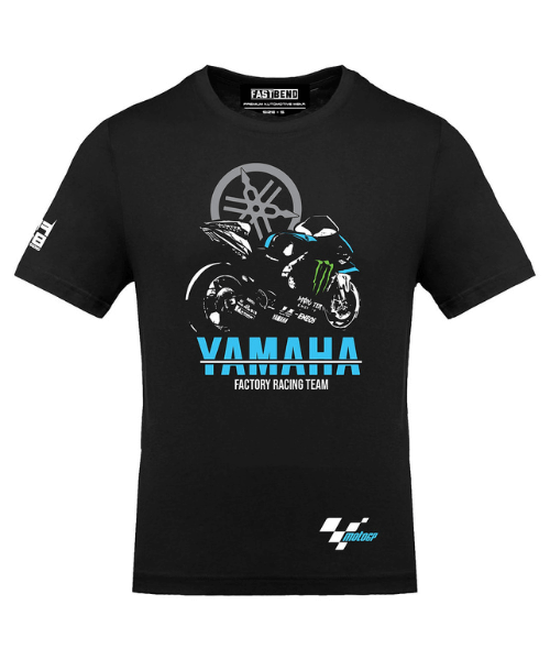 Fast Bend MotoGP Yamaha Tshirt - Black