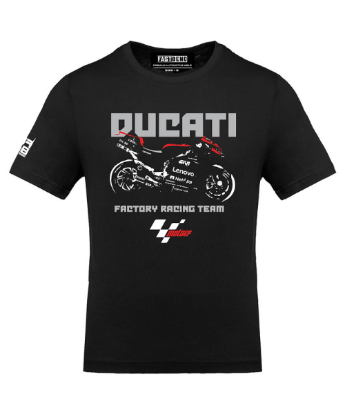 Fast Bend MotoGP Ducati Tshirt - Black