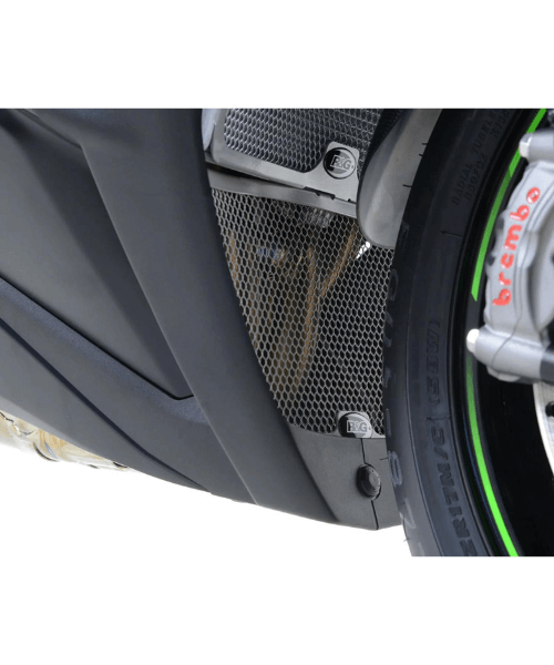 R & G Down Pipe Grill for 2019 Kawasaki ZX-10R - DG0003BK