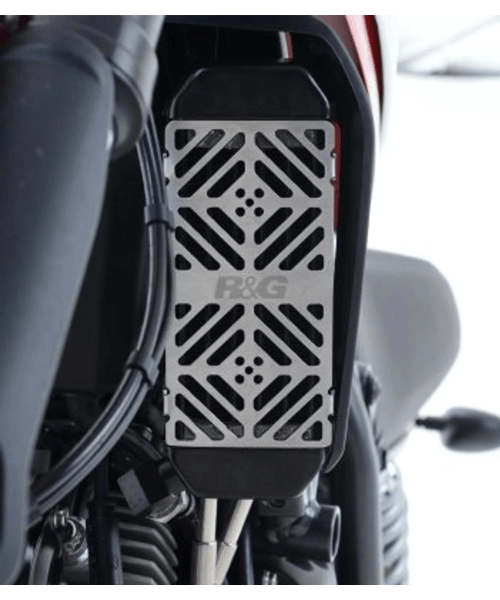 R & G Oil Cooler Guard for Ducati Scrambler - OCG0022SI