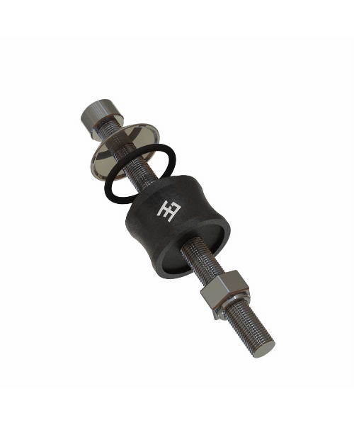 Meg Handlebar Raiser for Mahindra Mojo - Stone Black