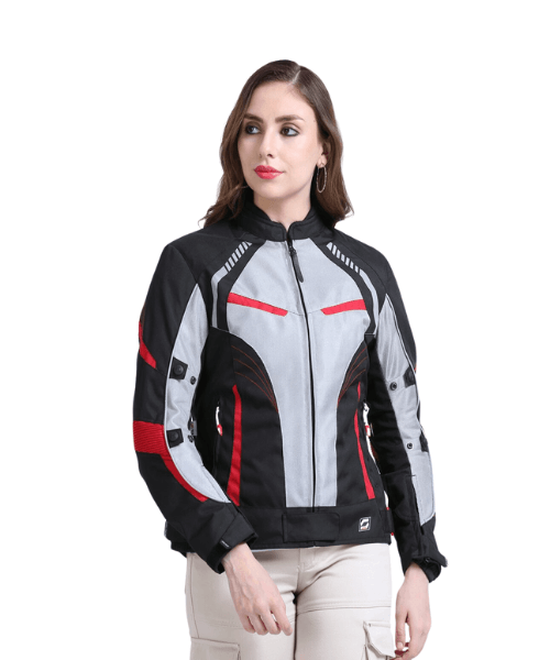 Solace Asmi Ladies V3 Jacket V3 - Black Grey Red