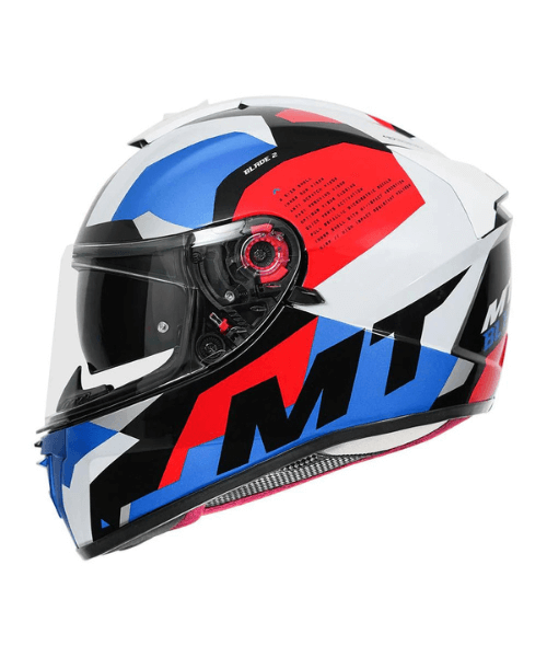 MT Blade 2SV Fade Helmet - Gloss White