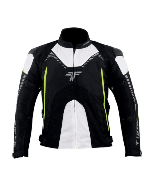 Tarmac Corsa Black Riding Jacket with Safe Tech Protectors - Black