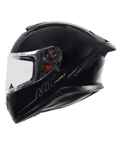 MT Thunder3 Pro Helmet - Solid Gloss Black