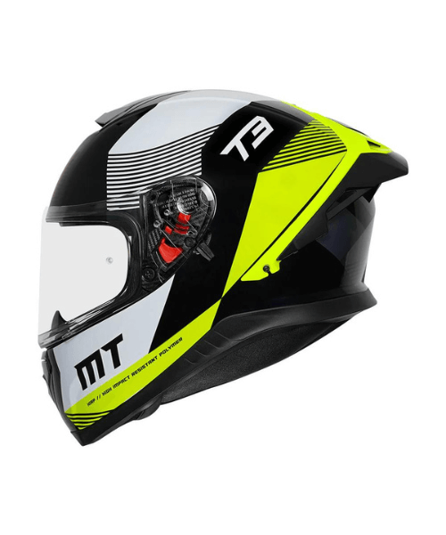 MT Thunder 3 SV Pro Diversity Helmet - Gloss Fluorescent Yellow