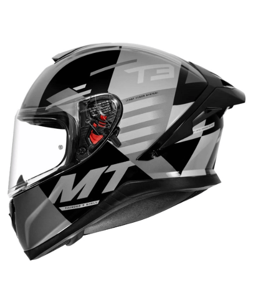 MT Thunder 3 SV Pro Helmet - Deep Gloss Grey