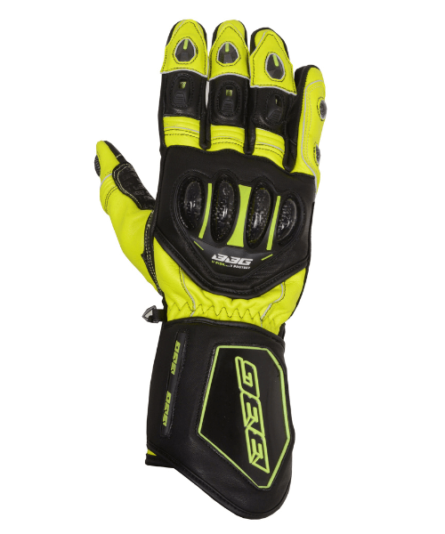 BBG Racer Riding Gloves - Neon