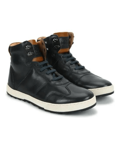 Royal Enfield Caper Riding Boots - Navy