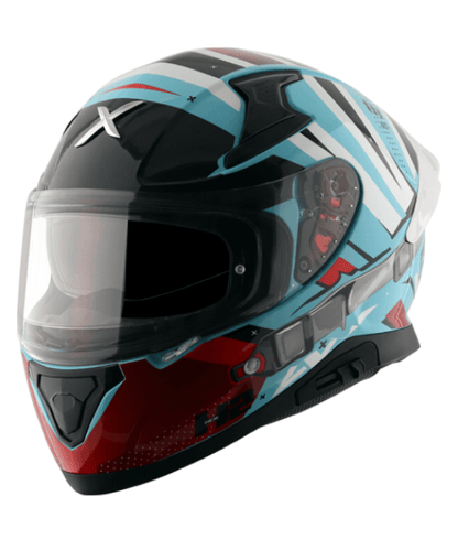 Axor Apex Hex-2 Helmet - Hex Blue Red