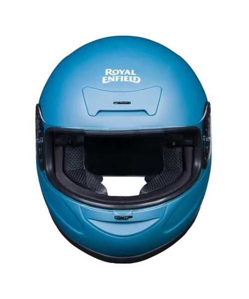 Royal Enfield Old Madras Fullface Helmet -Matt Squadron Blue