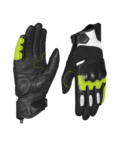 Viaterra Holeshot Summer Mesh Hybrid Gloves - Green