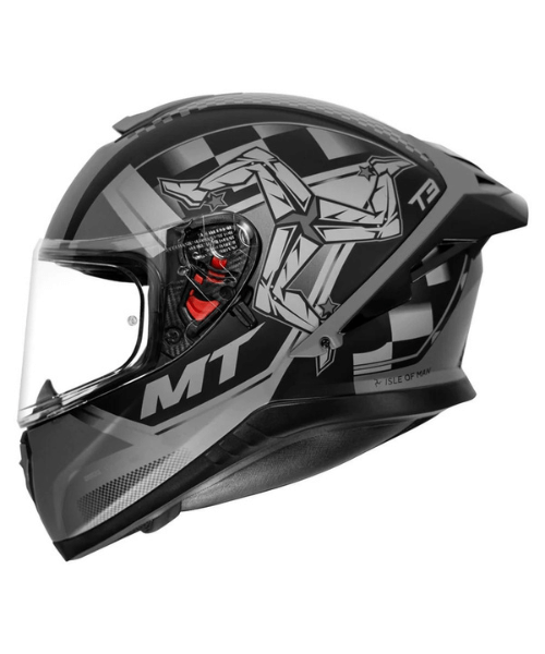 MT Thunder 3 SV Pro Helmet - ISLE Matt Grey