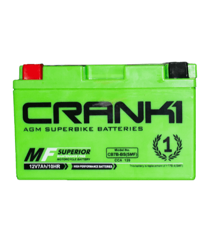 Crank1 battery For Kawasaki KLX400R KLX400SR- 2003-CB7B-BS