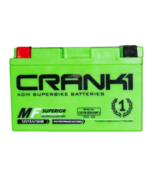 Crank1 battery For Kawasaki KLX400R, KLX400SR- 2003-CB7B-BS