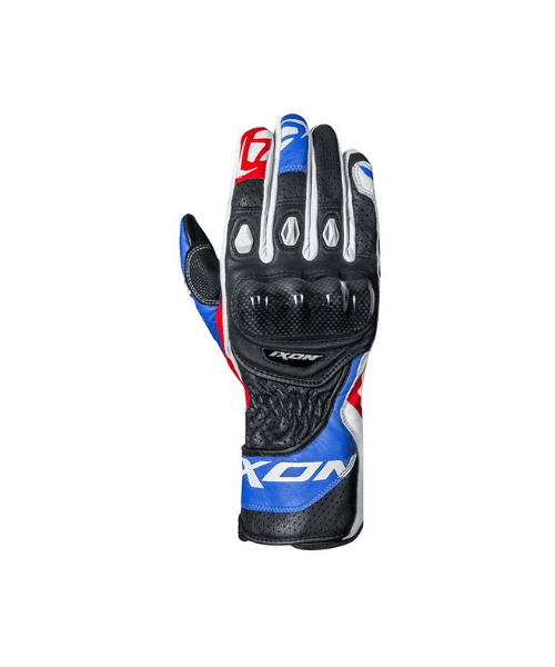 Ixon RS Circuit R Riding Gloves - Black Blue White Red