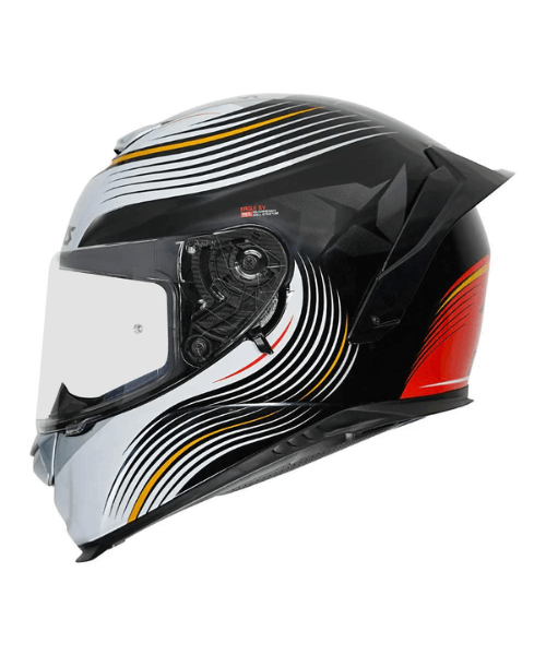 Axxis Eagle SV Lines Helmet -  Gloss Red