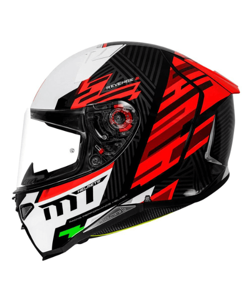 MT Revenge 2 Brush Helmet - Gloss Red