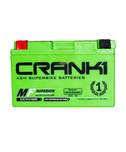 Crank1 Battery For Ducati hypermotard 950 (2022-2024) - CB7B-BS