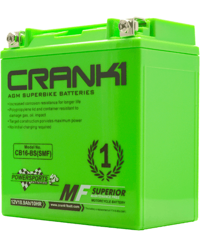 Crank1 Battery For Triumph Tiger 800XCA-CB16-BS