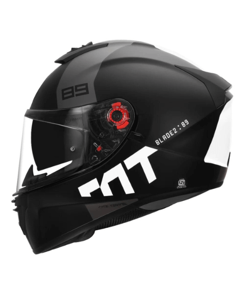 MT Blade 2SV 89 B2 Helmet - Matt Pearl Grey