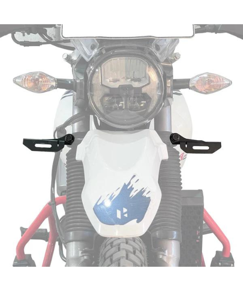 Auto Engina Hero Xpulse 200 Fog Light Clamp - Black