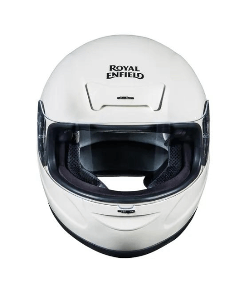Royal Enfield Old Madras Fullface Helmet -Gloss Off White